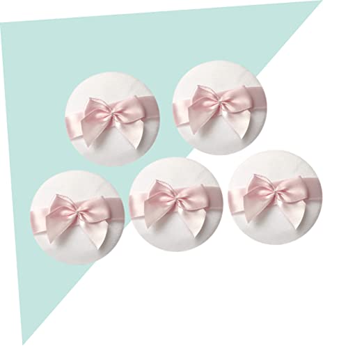 Totority 5 Pçs Puffs De Bebê Maquiagem Puff Puff Arcos De Bebê Puff Puff Para Corpo Infantil Puff Pu
