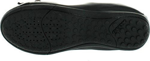 Geox Girl Piuma F Two Tone Leather Ballet Flats Shoes4