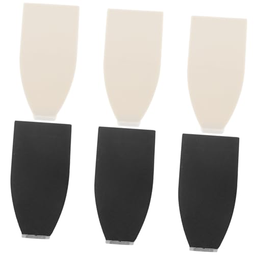 Abaodam Bass Bow Pads 6 Pack Plastic Lining Tips for Bass Fittings Horsetail Protector Replacement Parts