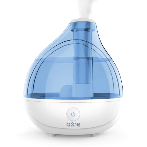 Image of Pure Enrichment MistAire Ultrasonic Cool Mist Humidifier | Front-Load Quiet Air Humidifier for Rooms up to 250 sq. ft., Lasts Up To 25 Hours for Bedroom, Nursery, Office, & More