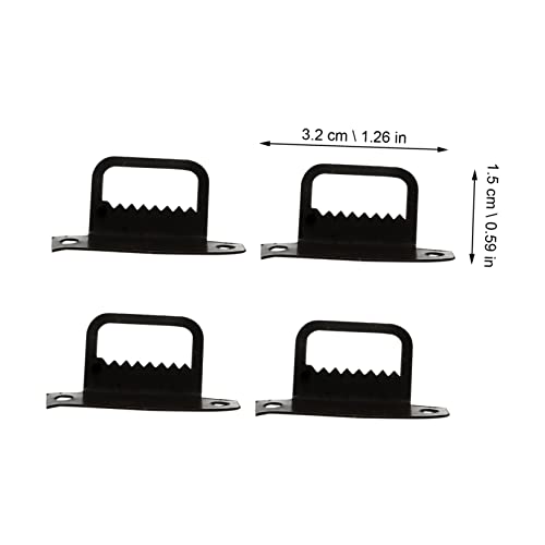 Image of Picture Hanging Hardware 100pcs L-Shape Hooks Hangers for Wall Art Photo Frames Sturdy Metal