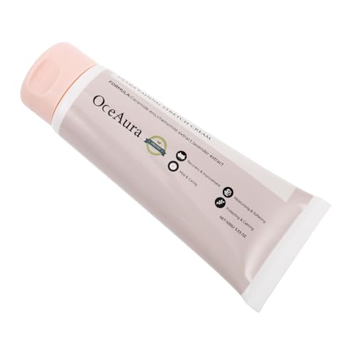 Didiseaon Alisado del vientre posparto crema reafirmante postparto esenciales posparto crema para el vientre para mujeres embarazadas crema hidratante iluminadora pegar Beige