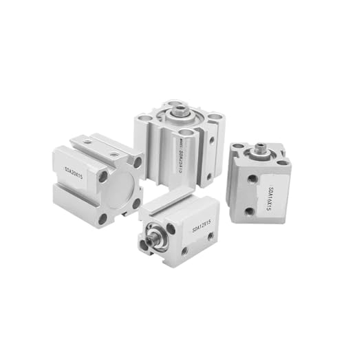 �V�����_�[ SDA 12/16/20/25/32/40/50/63/80/100 �{�A�V���[�Y ������ 5-100mm �X�g���[�N �R���p�N�g���^�V�����_�[ (�X�g���[�N15mm�A�{�A40mm)