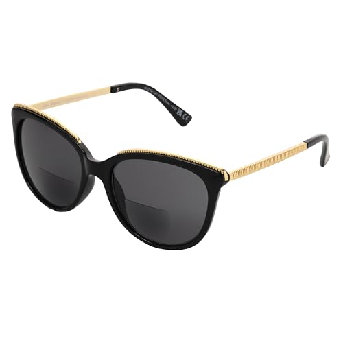 Sofia Vergara x Foster Grant womens Margarita Bifocal Sunreaders® Cat-Eye Reading Glasses