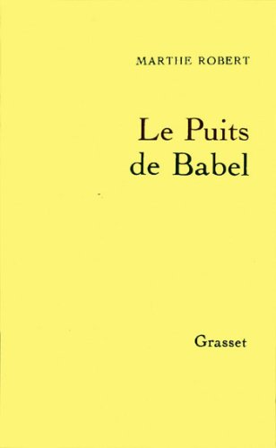 Télécharger Le puits de Babel (essai français) Livre PDF Gratuit