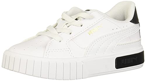 PUMA Baby Girl's Cali Star AC (Toddler) White Black 10 Toddler M