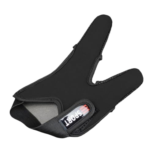 Yiju Double Fingers Gloves for Fishing Casting Two Finger Stall Thickness Anti Scratch Neoprene Unisex Non Slip Finger Protector