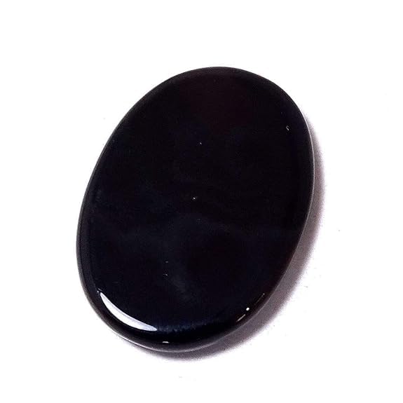 Hakik Gemstone YPS 10.00 CT : offrez un cristal noir Sulemani Akik pour homme et femme