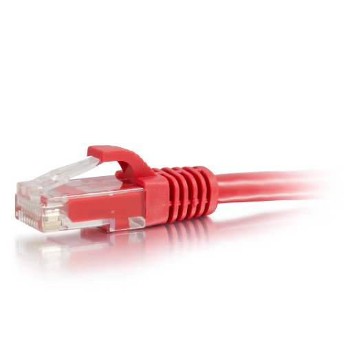 Image of C2G /Cables to Go 20088 Cat5e Snagless Unshielded (UTP) Network Patch Cable, Red (50 Feet /15.24 Meters)