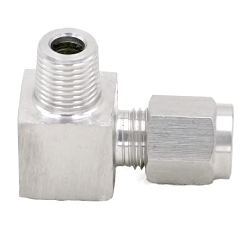 Stainless Steel Elbow Fit Tube O/D 4mm -1/8