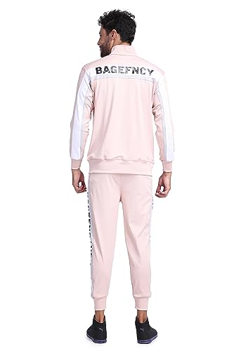 Image of YELLOW TREE Polyester Printed Tracksuits for Men | Running & Sports Tracksuits | Full Sleeve Tracksuits