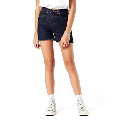Levi Strauss Signature Gold Girls' High Rise Cut-Off Short, (New) New Glory Days Sig, 5 - image 1