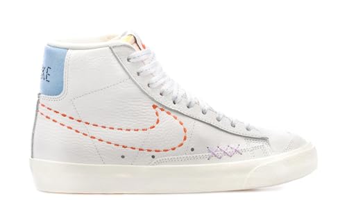 Nike Nike Women's Modern Basketball Shoe, White Safety Orange Lilac, 6.5