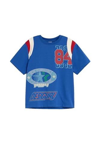 T-Shirt Garçon Desigual TS_bruc en coton doux et confortable pour enfant