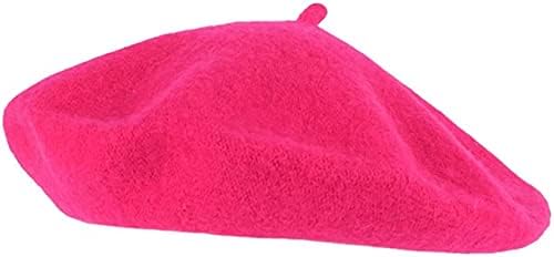 Womens French Style Beret Wool