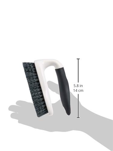 Amazon Basics Universal-Scheuerbürste, 2 Stück (Früher Marke AmazonCommercial), Schwarz/Weiß