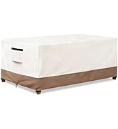 SoloToo Rectangle Outdoor Table Cover Waterproof Heavy Duty Patio Furniture Covers, Rectangle Out...