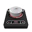 Black Single Electric Stove