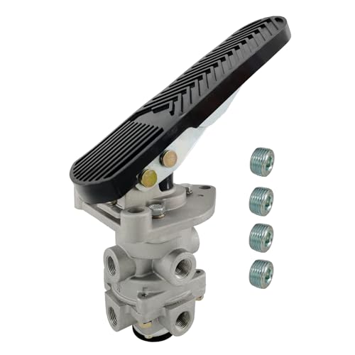 ZUVELLO 286171 Foot Brake Control Valve with Treadle Assembly Fit For 286171 KN22140 170.286171 20QE3114R Dual Circuit Mounting Plate by ZUVELLO - Used condition - US$15.51