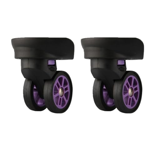 1 Pair Suitcase Luggage Replacement Casters Swivel Mute Roller Wheels for Travelling Bag Travel Suitcase