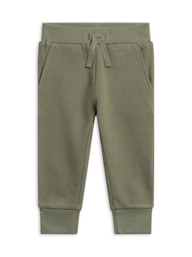 Colored Organics Kendi Joggers - Fern Waffle 5T