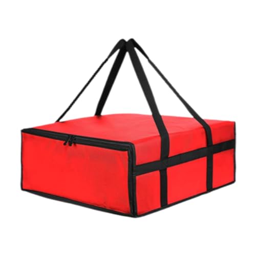 ?????? Pizza Warmer Bag Reusable for Delivery Multifunctional Lightweight Food Bag Pizza Carrier for Catering Companies Food Service, 50cmx50cmx20.5cm