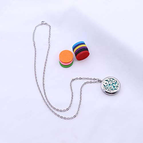 Collar difusor de aceites esenciales FOMIYES acero miniatura 2