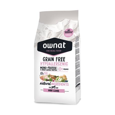 Pienso para Perro Hypo OWNAT Grain Free Mini Lamb 1 kg