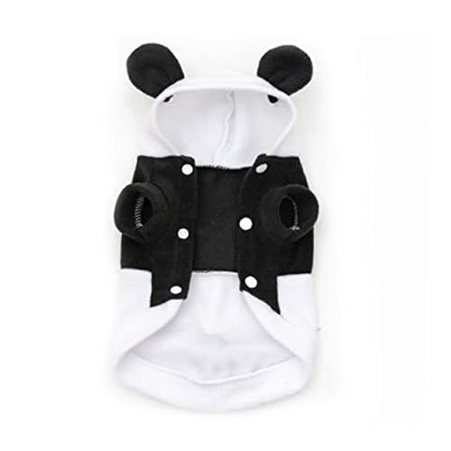 Disfraz para perro con capucha estilo panda talla S miniatura 4