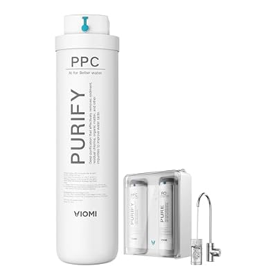 VIOMI Pure B6W PPC Filter, Replacement for Viomi B6W 600 GPD Reverse Osmosis System, 12-Month Lifespan, Compatible with Pure B6W 600 GPD Under Sink Water Filter