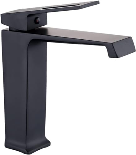 Mitigeur cascade Nero lavabo noir mat - Robinetterie vasque moderne - 2