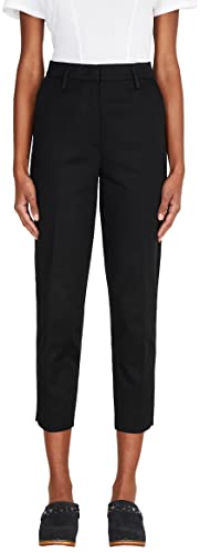 PANTALONI Sisley Pantaloni 4iullf00v, Nero 100, 74 IT Donna
