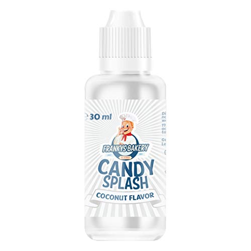 Candy Splash Frankys Bakery kalorienfreies Aroma fluessiger Lebensmittelaroma Diät Kokosnuss (Coconut) 30 ml Cover