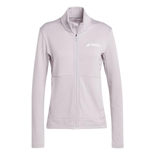 adidas Women's Terrex Multi Light Fleece Full-Zip Jacket, Preloved Fig, Large2