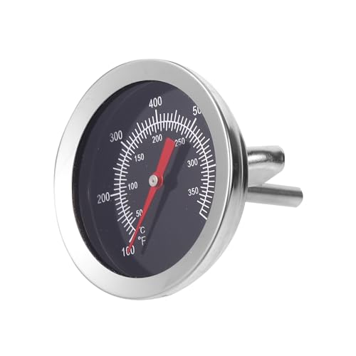 Stainless Steel Oven Thermometer 100-700°f Dual-Metal Display for Baking