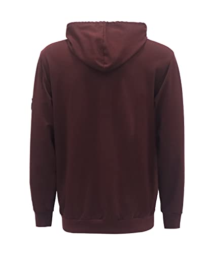 BOCOMAL FR Hoodie Pullover Idea for Summer 7.5oz Lightweight Cotton Flame Resistant Sweatshirt (Non Fleece)3