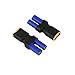 LINSYRC 5-Pack XT60 Male Connector to EC5 Female Connector Adapter Plug for RC Lipo Battery
