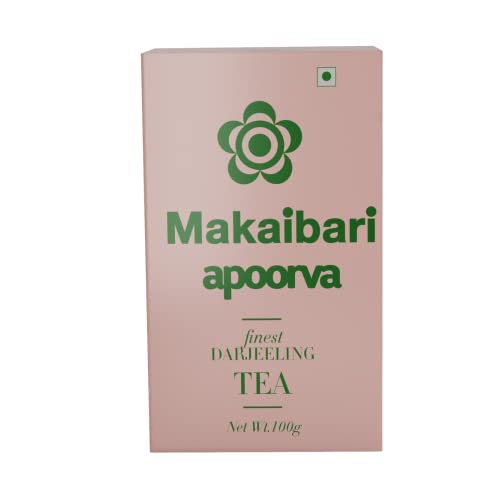 Image of Makaibari Darjeeling Tea Apoorva Green Pouch&Darjeeling Tea Apoorva Black Pouch|Usda Certified Tea|Anti-Oxidants,Immunity Booster|Organic|100+100 G(Pack Of 2)-Darjeeling,Loose Leaves,200 Grams