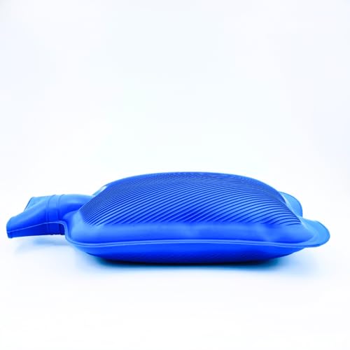 Image of ANTIL'S Hot Water Bag (2 Litre) - Non-Electric Rubber Heating Bag for Pain Relief, Period Cramps, Body Aches & Cold Therapy | Reusable Hot & Cold Water Bottle | Multicolor