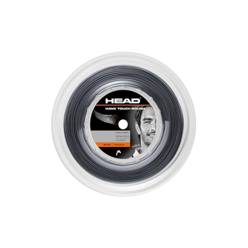Cordes de tennis Head Hawk Touch Rough en rouleau de 200 m
