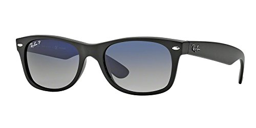 Ray Ban - rb2132_601S78_52 - Lunettes de soleil Homme, matte schwarz/blau gradient grau, 52 mm