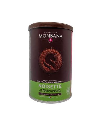 Chocolat Monbana en Poudre Aromatisé Noisette - 250g