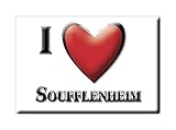 soufflenheim leclerc Back Side: A rigid inner plastic support + magnetic adhesive on the back to adhere to any metal surface