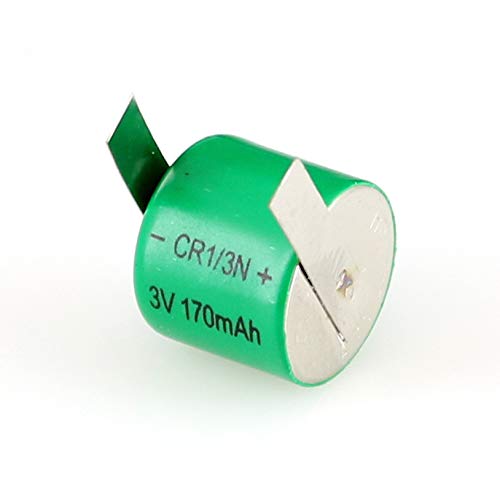 Batería de litio CMOS 3V 170mAh Exell con lengüetas miniatura 1