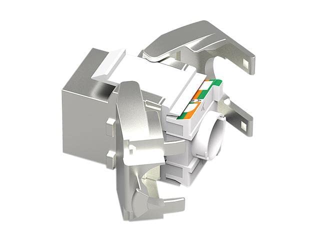 60CAT8-KEY Cat.8 RJ45 Tool-Less Shielded Keystone Jack miniatura 4