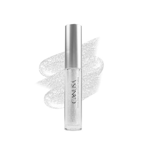 Canusa Liquid Glitter Eyeshadow & glitter eyeshadow that shimmers like shattered glass in every angle /2g/0.07 Fl Oz (Silver / 03) - Image 4