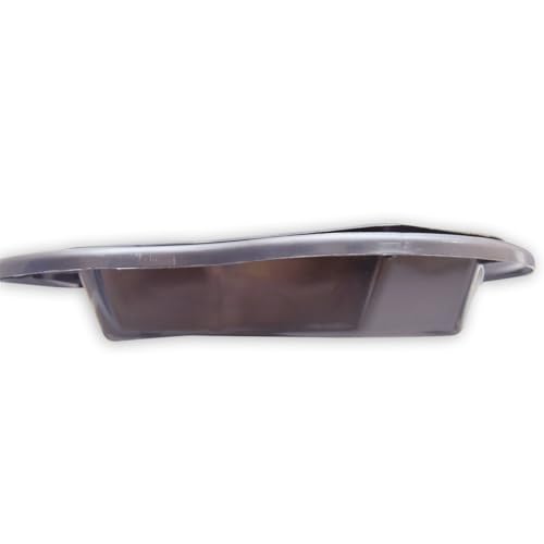 Image of SMARTCARE Unisex Polypropylene Bed Pan with Lid - Comfort and Convenience | Hygienic Solution for Bedridden Individuals (Black)