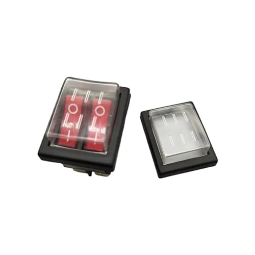 Interruptor de luz doble KCD8 para reparar fallos eléctricos en paneles de 16A 5