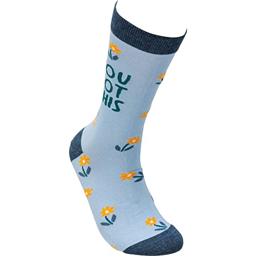 Calcetines You Got This Primitives by Kathy multicolor cómodos anti-roce 4