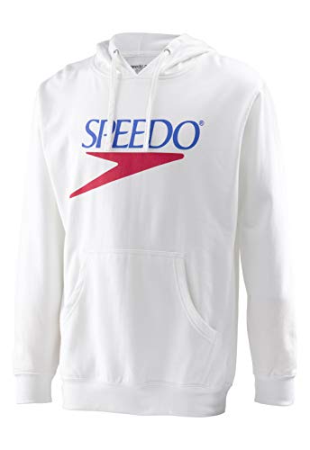 Sweat-shirt à capuche mixte Speedo vintage en coton lourd pour un confort durable